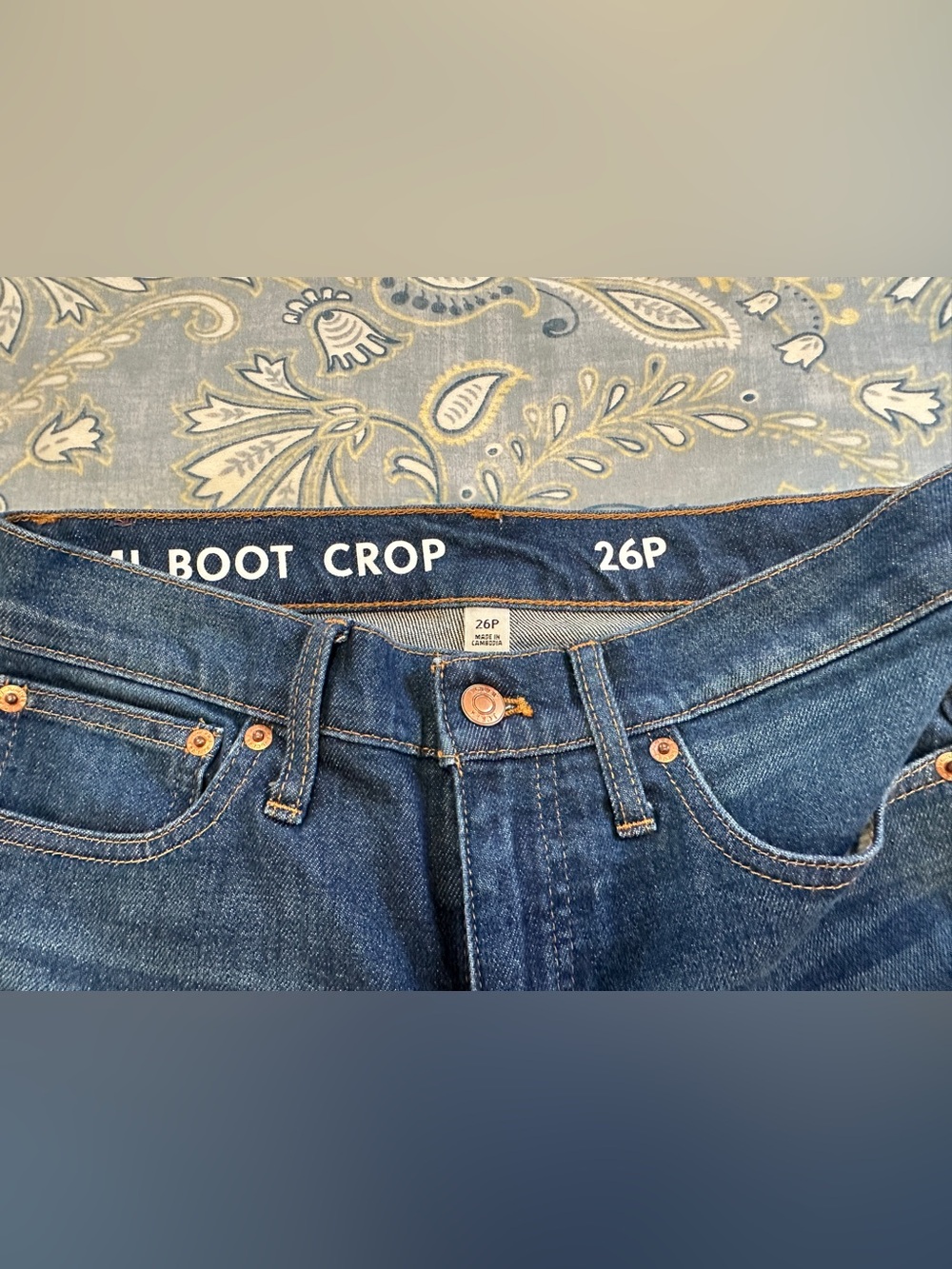 J. Crew Dark Blue Flare Jeans